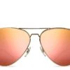 Aviator - Calimesa Polarized -Outdoor Sports Glasses AV 6.front Rose Gold 60