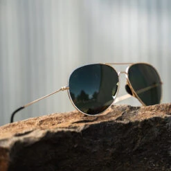 Tangle Free Aviator - Black Gold Polarized 11 Tangle Free Aviator - Black Gold Polarized -Outdoor Sports Glasses AVBlackGold2