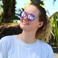 Allure - Lavender Polarized -Outdoor Sports Glasses Allure Website 3