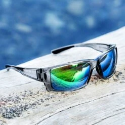 DeepSea Cuda - Emerald Smoke Polarized -Outdoor Sports Glasses DC9 1