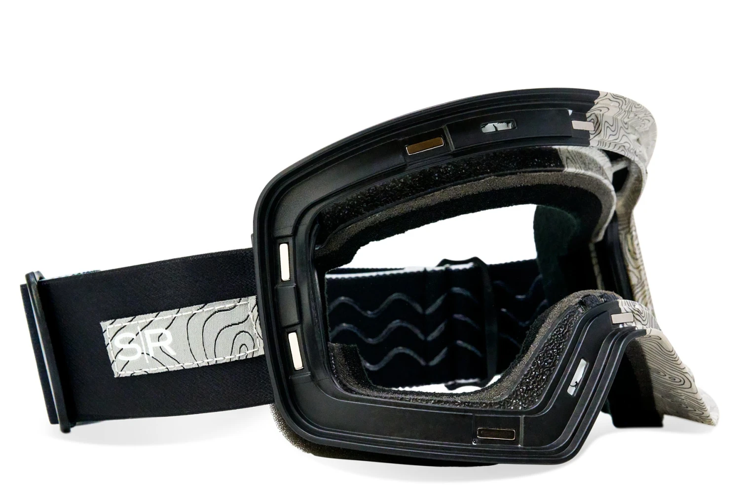 Frontier Snow Goggle - Stealth Terrain Magnetic Frame + Strap (Lens Not Included) 3 Frontier Snow Goggle - Stealth Terrain Magnetic Frame + Strap (Lens Not Included)