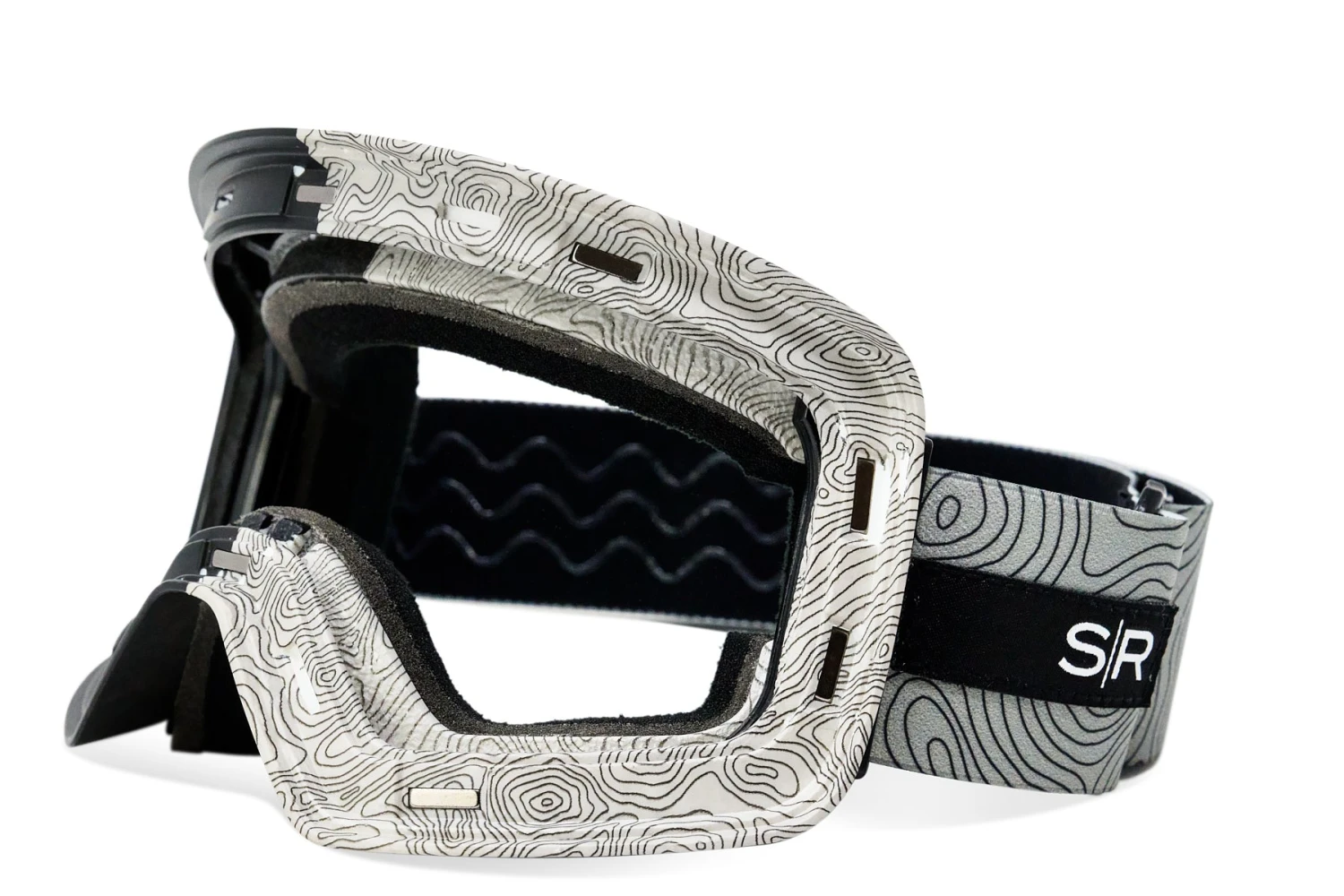 Frontier Snow Goggle - Stealth Terrain Magnetic Frame + Strap (Lens Not Included) 5 Frontier Snow Goggle - Stealth Terrain Magnetic Frame + Strap (Lens Not Included) - Image 3