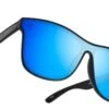 HighRise - Black Ocean Timber Polarized -Outdoor Sports Glasses DSC 0512