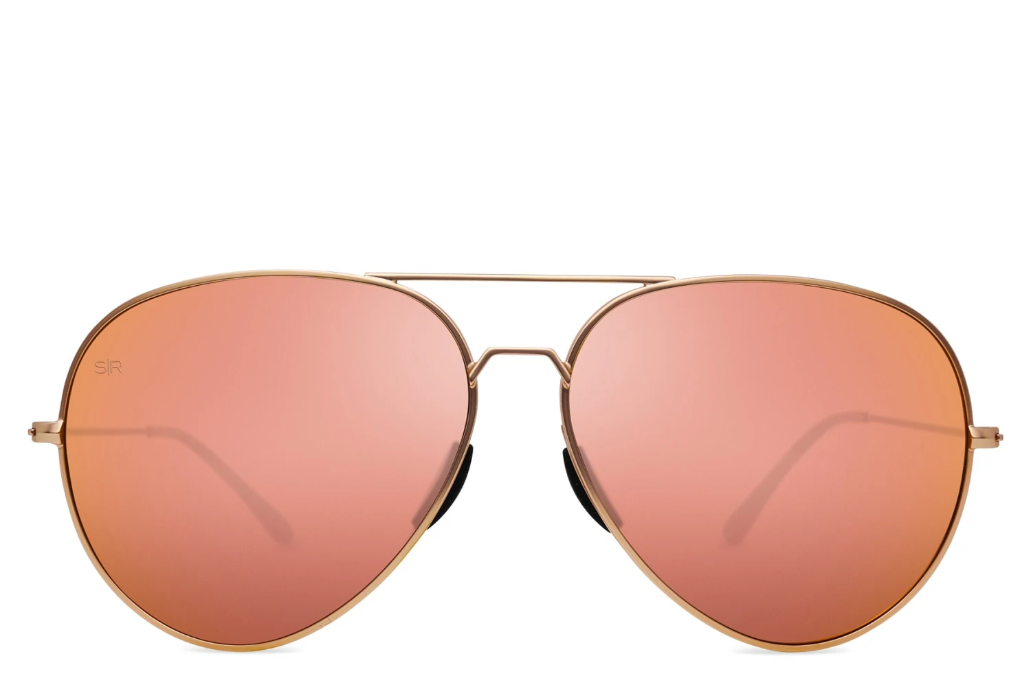 Tangle Free Aviator - Rose Gold Polarized 3 Tangle Free Aviator - Rose Gold Polarized