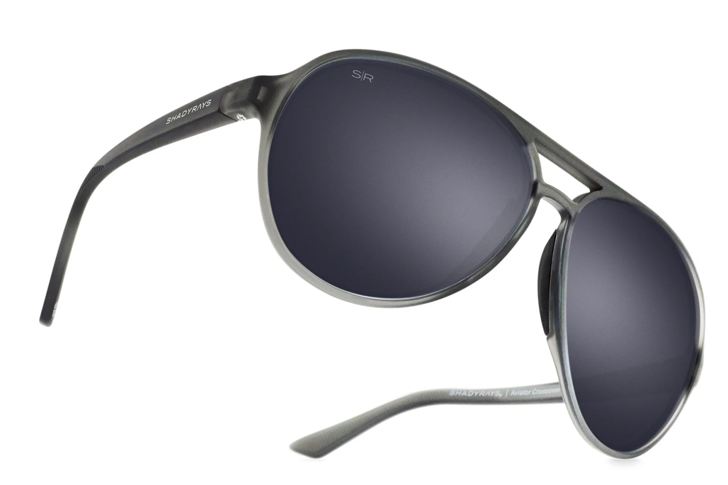Aviator Crossover - Slate Smoke Polarized 5 Aviator Crossover - Slate Smoke Polarized - Image 3