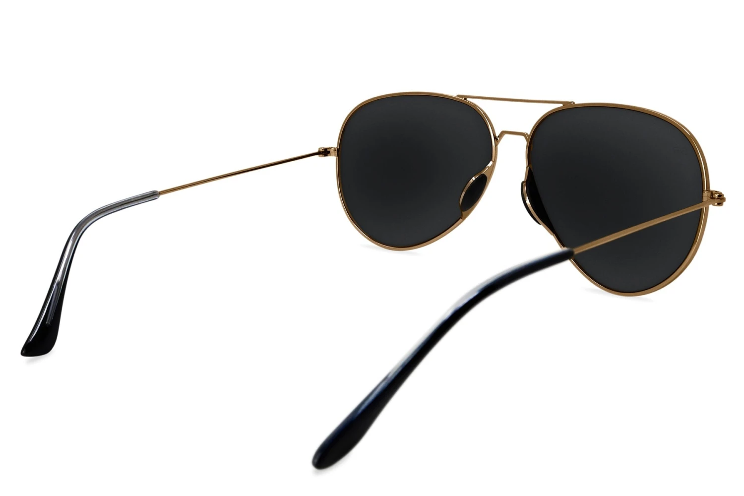 Tangle Free Aviator - Black Gold Polarized 7 Tangle Free Aviator - Black Gold Polarized - Image 5