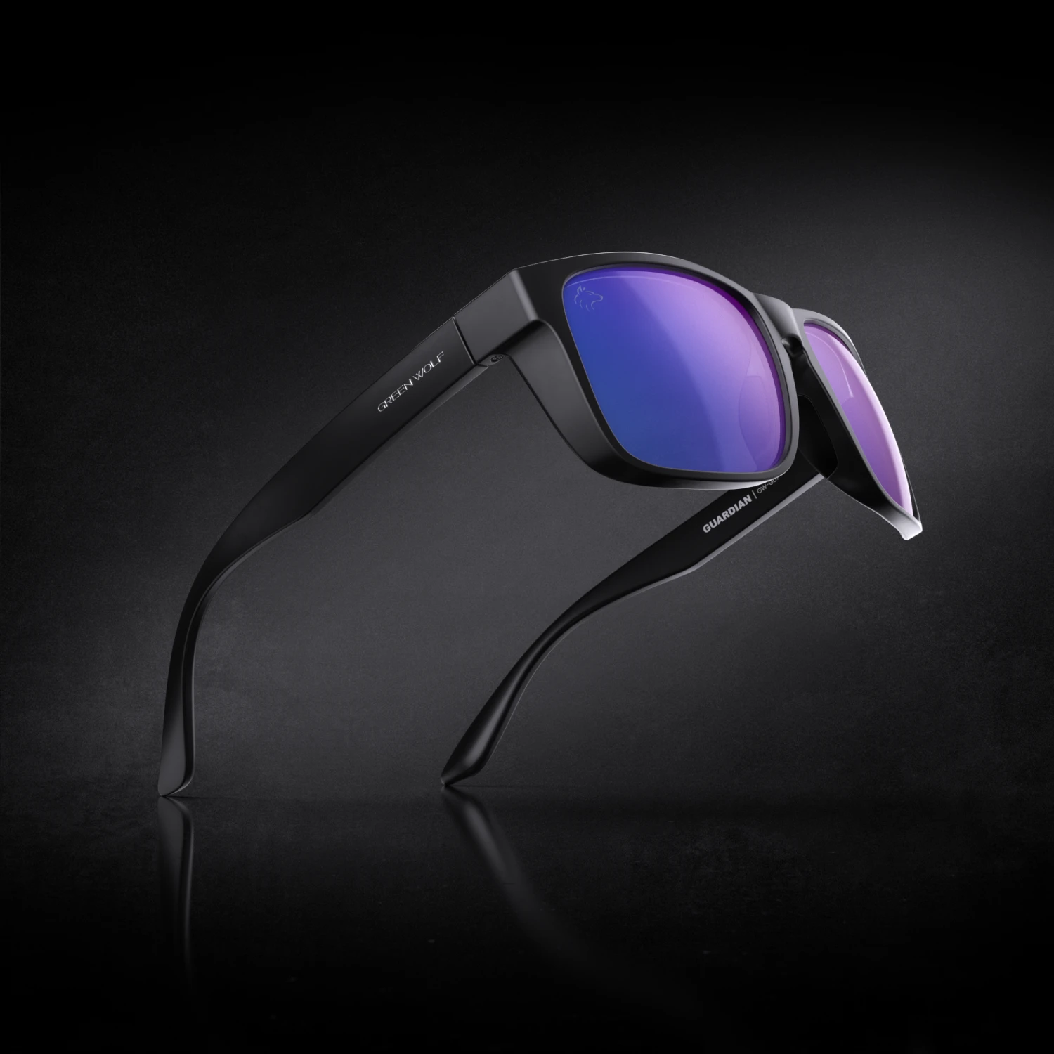 Green Wolf Guardian - Black Glacier 4 Green Wolf Guardian - Black Glacier - Image 2