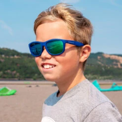 Kid's Signature Series - Indigo Sprout Polarized -Outdoor Sports Glasses Kids 4