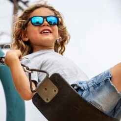 Kid's Signature Series - Black Glacier Polarized -Outdoor Sports Glasses Kids 9