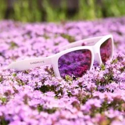Kid's Signature Series - White Purple Polarized -Outdoor Sports Glasses Kids Website Images 10