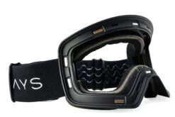 Frontier Snow Goggle - Black Magnetic Frame + Strap (Lens Not Included)