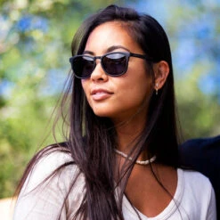 Cypress - Blackout Polarized 10 Cypress - Blackout Polarized -Outdoor Sports Glasses On Face 1