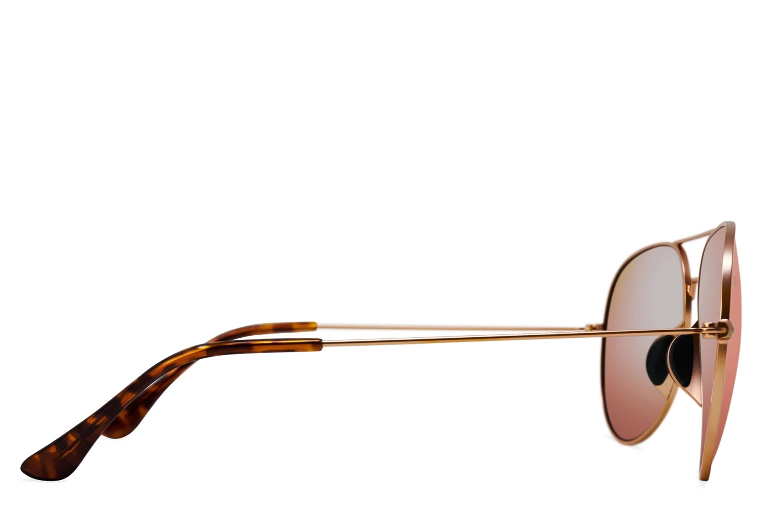 Tangle Free Aviator - Rose Gold Polarized 7 Tangle Free Aviator - Rose Gold Polarized - Image 5