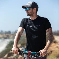 UV Protection Short Sleeve Shirt - Blackout -Outdoor Sports Glasses edit JohnBarton Shoot2 ShadyRays 168