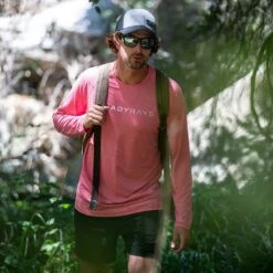 UV Protection Long Sleeve Shirt - Coral -Outdoor Sports Glasses edit JohnBarton Shoot2 ShadyRays 39