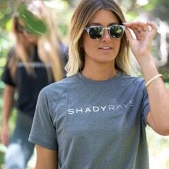 UV Protection Short Sleeve Shirt - Slate -Outdoor Sports Glasses edit JohnBarton Shoot2 ShadyRays 58